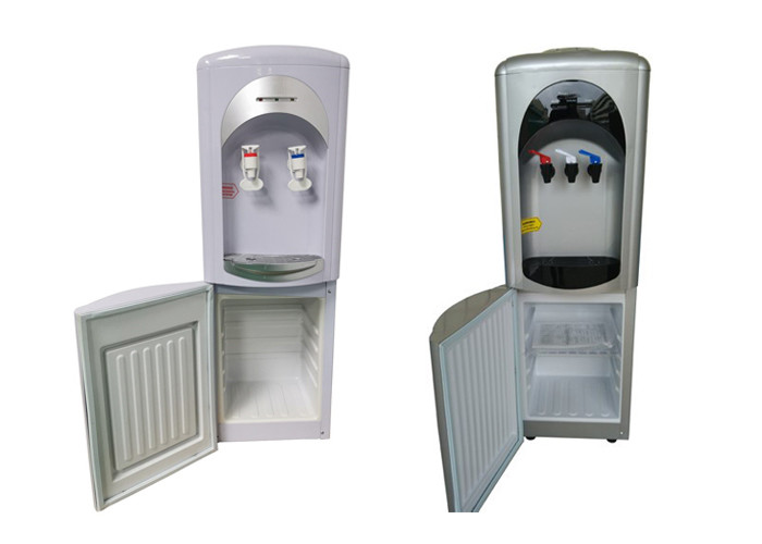 Free Standing 3 Tap Drinking Water Dispenser With Fridge Environmental Friendly, Water Dispenser for home