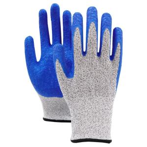 Wholesale Crinkle Latex Safety Gloves Cut Resistant Anti Vibration Gloves from china suppliers
