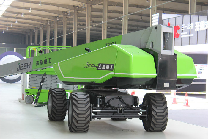 360kgs Telescopic Boom Lift Horizontal Outreach 21.1m For Indoor and outdoor