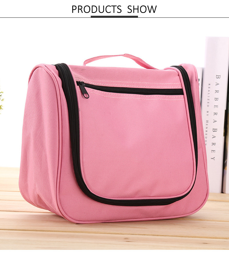 Waterproof Large Capacity SGS Hanging Cosmetic Travel Bag