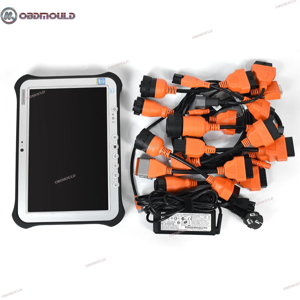 FZ G1 Tablet Multifunctional 7 in 1 heavy duty truck Xtruck Y009 Universal Diesel Machinery Auto Repair diagnostic tools