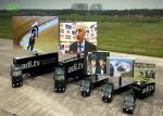 outdoor mobile truck led display with 4mm pitch for commercial advertising
