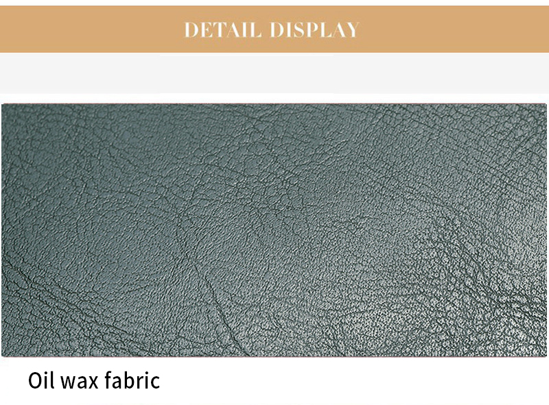 Double Zipper Design Men's Genuine Leather Long Wallet Luxury Purse with Nylon Lining