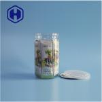 Spice Snacks Effortless Opening 307# PET Cylindrical Cans For Convenient Food