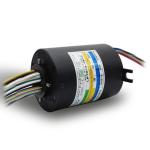 0~300 Rpm Speed Through Hole Slip Ring 18 Circuits 10A Diameter 12.7mm 240AC