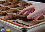 Food Grade Non Stick Silicone Baking Mat Heat Resistant 42cm - 28cm