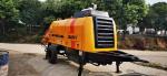 Sany HBT60C Used Concrete Trailer Pump Diesel Engine 14MPa High Pressure