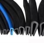 Flexible PVC TPE TPV Weatherstrip Gap Insert Rubber Gasket for Wooden Door