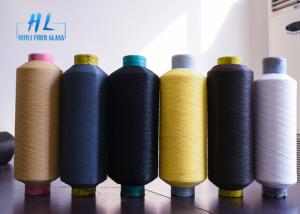 Wholesale 0.25mm Black PVC Coated Fiberglass Yarn Fire Retardant For Weaving Insect Screen from china suppliers