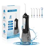 2500mAh Battery Powered Water Flosser for Travel , Large Tank Cordless Dental