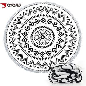 Wholesale Sand Free Sublimated Beach Towels High Color Fastness Breathable Portable from china suppliers