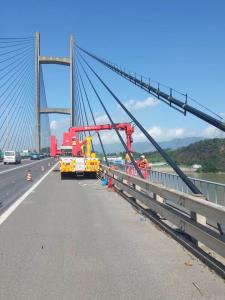Wholesale Howo Bucket Type Bridge Inspection Equipment 18m Four Axles from china suppliers