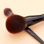 Jessup 3pcs Face Makeup Brush Se Black Shimmer Collection Powder Brush Private