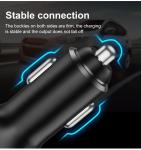 30W PD Fast 3 USB Car Charger QC3.0 Universal For IPhone 12V 1.5A