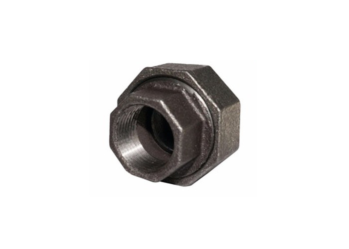 1/2" Black Malleable Fire Fighting Pipe Fittings For Plumbing Applications