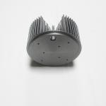 Anodizing Black Color Round Cold Forged Heat Sink For LED