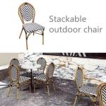 French Bistro Chair Outdoor Garden Furnitures Cafe Chair And Table UK-GD014