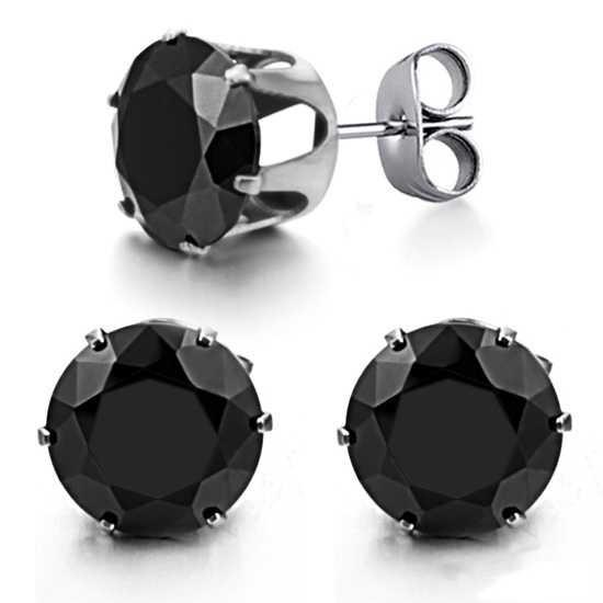Tagor Stainless Steel Jewelry Factory High Quality Fashion Earring Studs