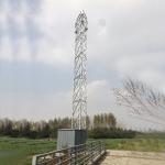 Three Support Legs 20 Meter Steel Tube Tower