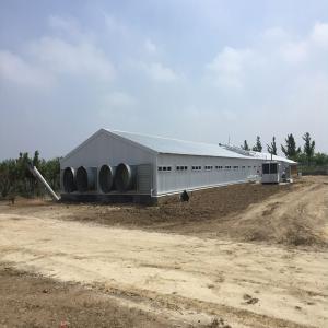 Wholesale Poultry Farm Chicken House Light Prefabricated Steel Structure Building from china suppliers