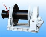 Horizontal Arrangement Marine Hydraulic Anchor Winch with Single Drum , Steel