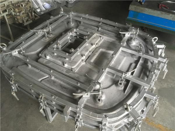 Durable 1650MM A356 Aluminum Casting Molds Truck Top Roof Plastic Rotationally
