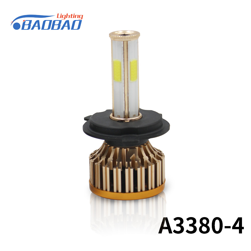 A3380-4 48w 4800Lumen COB chips car led headlight
