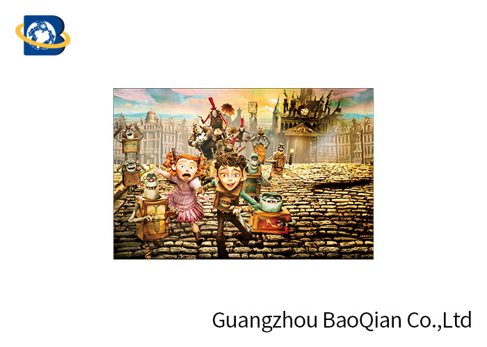 OEM Custom Design Size 3d lenticular Advertisement animal poster