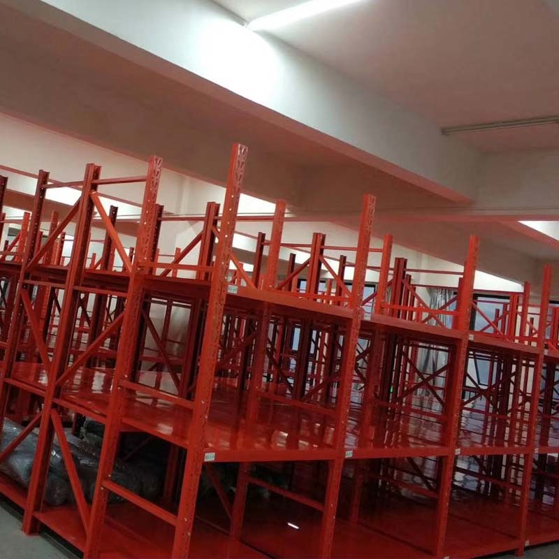 Metal Rivet Rack Shelving Adjustable For Supermarket Inventory Management