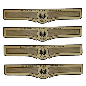 Wholesale Waterproof Self Adhesive Sticker Cosmetic Logo Printing Perfume Bottle Label from china suppliers