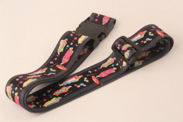 Customised Personalised Luggage Straps , Personalised Travel Straps Nylon