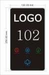OEM Hotel Smart Door Switch Hotel Doorplate Customized Logo