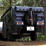 16ft Overland Utility Trailer 450W 600W Solar Small Off Road Travel Trailers
