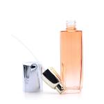 Luxury 120ml Lotion Glass Bottles Cosmetic Packaging With Pump Sprayer