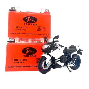 Wholesale 2.31kg Small 12v Motorcycle Battery 6.5Ah Rechargeable Sealed Lead Acid from china suppliers