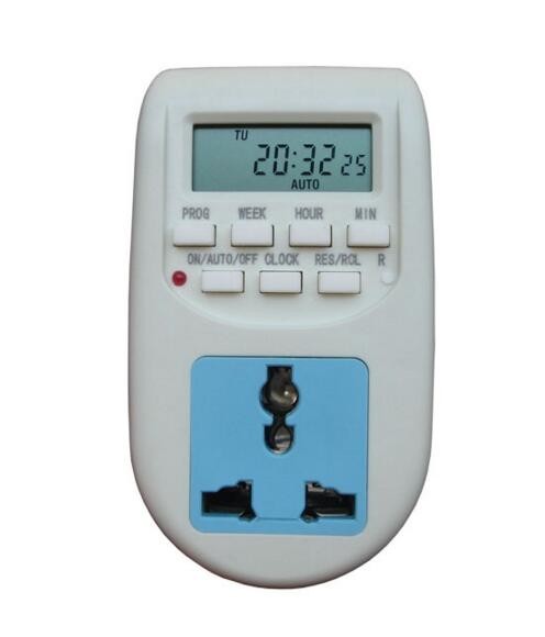 AL-06 Programmable Electronic timer socket EU Plug and UK Plug Optional 220V-240V 10A 50/60Hz 2200W