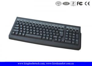 Wholesale Dual Track / Three Tracks Plastic Keyboard With Integrated Magnetic Card Reader from china suppliers