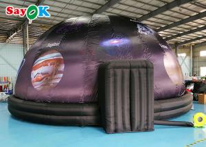 Wholesale 5m Diameter Inflatable Planetarium Black Projection Dome Tent For Science Dispaly from china suppliers