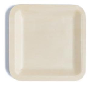 Wholesale 7inch Disposable Wooden Plates Compostable Plates Bulk For Parties Weddings Camping from china suppliers