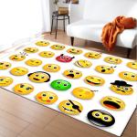 Colorful striped checkered new large carpet supply wholesale feather ins style