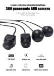 360Deg Vehicle Night Vision Car Camera Surround Panoramic View 12VDC