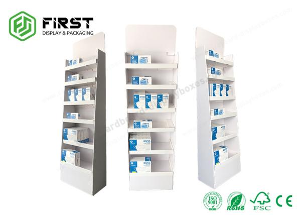 Custom Printing Paper Cardboard Display Retail Corrugated Carton Floor Display