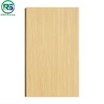 Wood Color Aluminum Strip False Ceiling Windproof 150mm 200mm