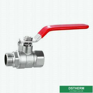 Wholesale Male Female Nickel Plated Middle Weight Water Supplying Ball Valve Customized Forged Brass Ball Valve from china suppliers
