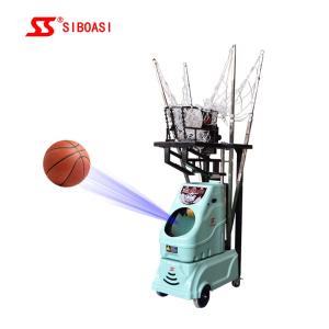 Wholesale Light Green Color Basketball Shooting Training Ball Machine With 1- 3 Balls Capacity For Training Institutions from china suppliers