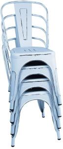 Wholesale Simplicity Stackable Restaurant Chairs Chic Dining Bistro Cafe Side Chairs from china suppliers