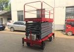 500kg Aerial Work Platform 2.2kw , Height 11 Meters Heavy Duty Lift Table