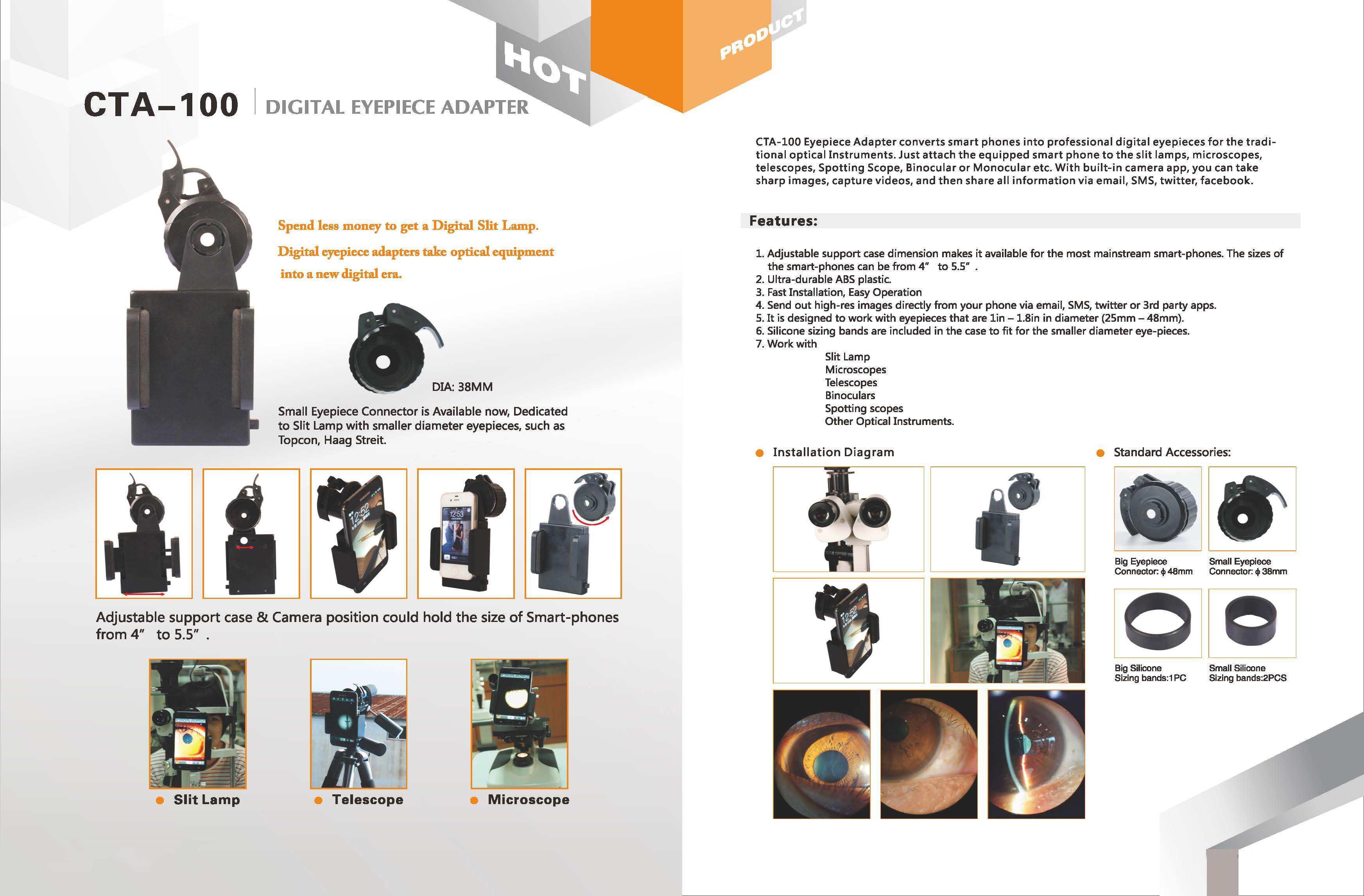 Portable Digital Imaging Pantoscopic Ophthalmoscope Price / Rechargeable Ophthalmic Pantoscopic Ophthalmoscope