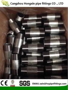 Wholesale carbon steel pipe fittings, NPT thread seamless steel pipe nipples from china suppliers