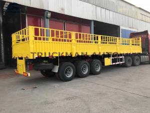 Wholesale Truckman Brand Cargo Semi Trailer , Semi Tractor Trailer With Linglong 315/80r22.5 Tire from china suppliers